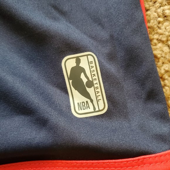 NBA Men's Navy Blue Basketball Shorts Size Large NWT - Picture 3 of 6
